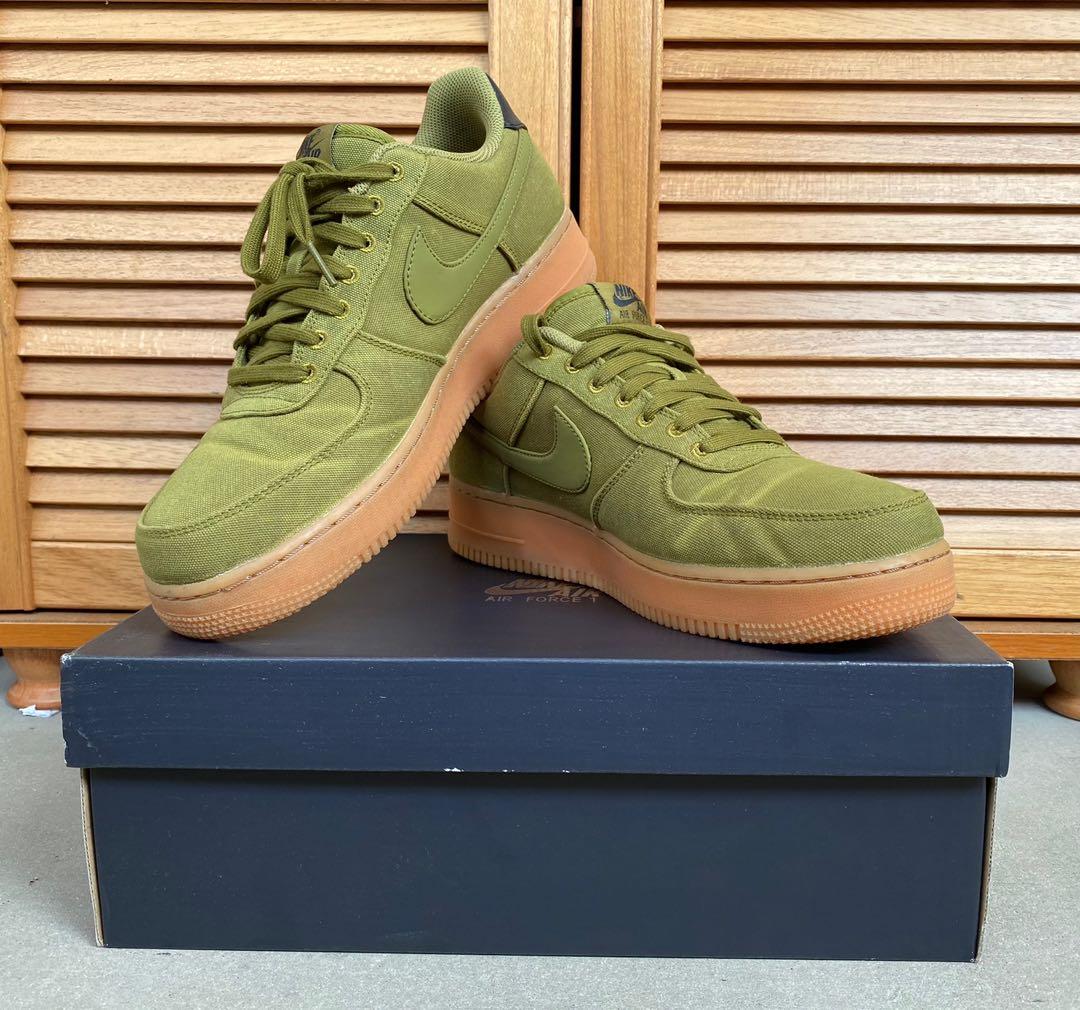 Nike air force top 1 lv8 lime green