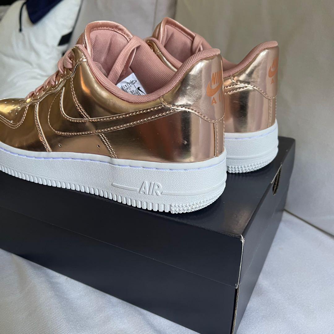 womens nike air force 1 rose gold