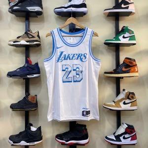 Nike Lebron James Lakers City Edition 2021 Swingman Jersey CN1737-102 Size  52 XL