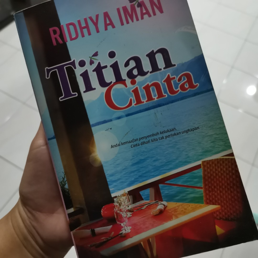 Novel Titian Cinta Ridhya Iman Books Stationery Books On Carousell