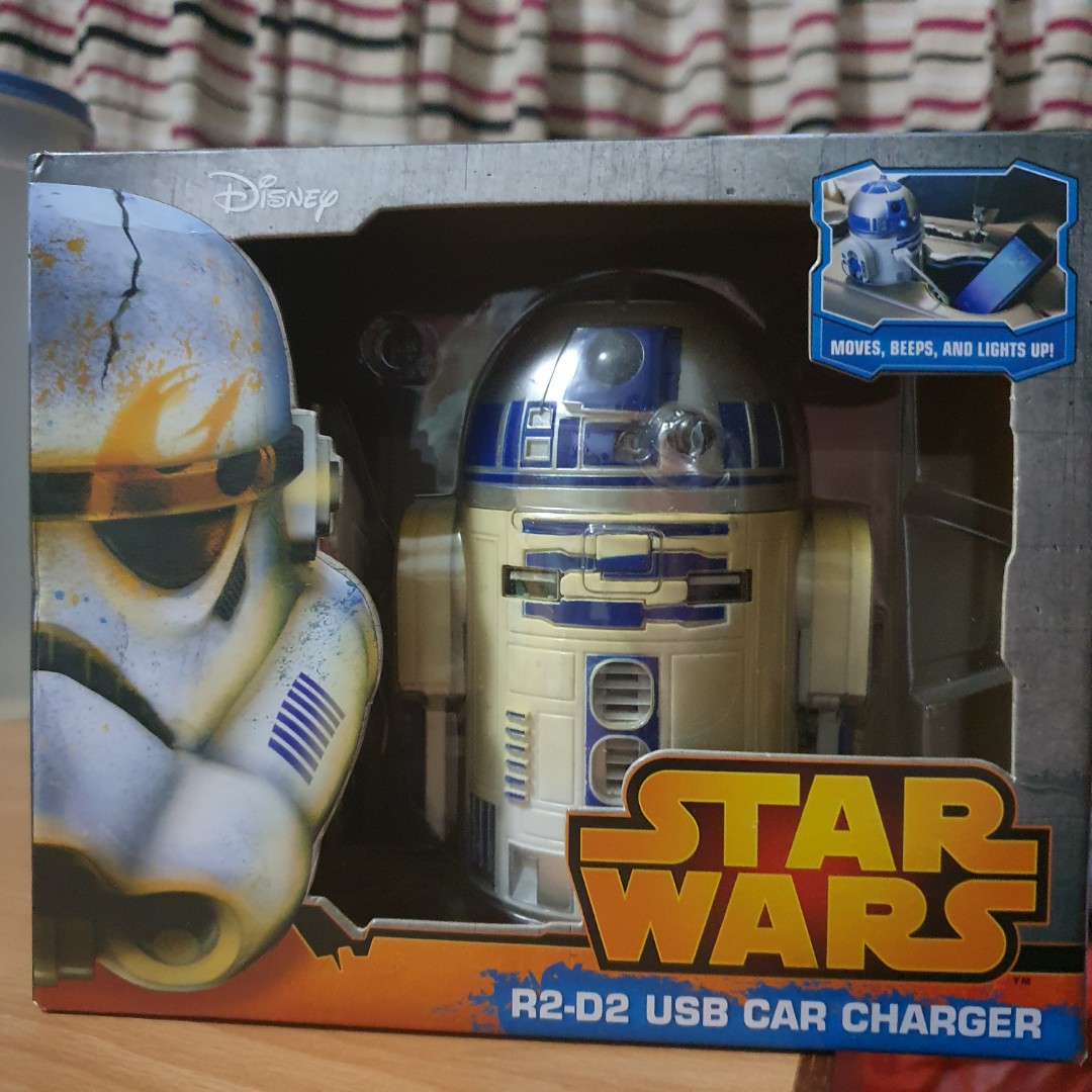 R2d2 usb hot sale car charger