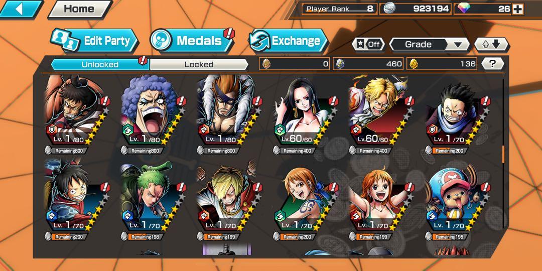 One Piece Bounty Rush 5 Star Roger And 5 Star Oden White Beard Account Video Gaming Gaming Accessories Interactive Gaming Figures On Carousell One Piece Bounty Rush 5 Star Roger And 5 Star Oden White Beard Account Video Gaming Gaming Accessories Interactive Gaming Figures On Carousell