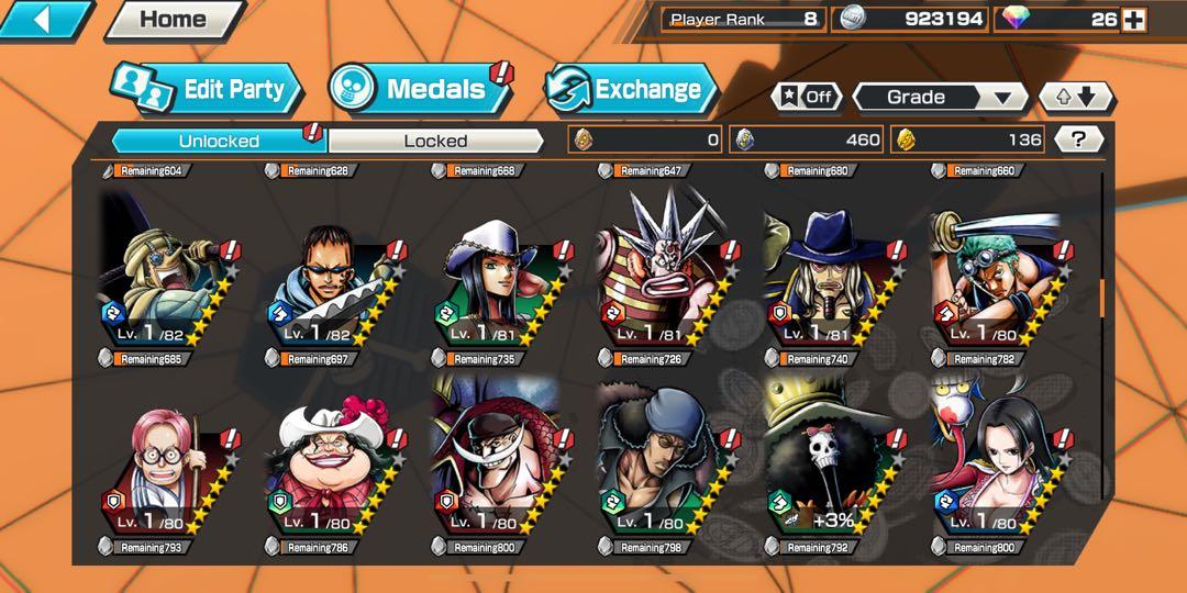 One Piece Bounty Rush 5 Star Roger And 5 Star Oden White Beard Account Video Gaming Gaming Accessories Interactive Gaming Figures On Carousell One Piece Bounty Rush 5 Star Roger And 5 Star Oden White Beard Account Video Gaming Gaming Accessories Interactive Gaming Figures On Carousell