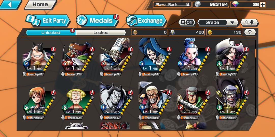 One Piece Bounty Rush 5 Star Roger And 5 Star Oden White Beard Account Video Gaming Gaming Accessories Interactive Gaming Figures On Carousell One Piece Bounty Rush 5 Star Roger And 5 Star Oden White Beard Account Video Gaming Gaming Accessories Interactive Gaming Figures On Carousell