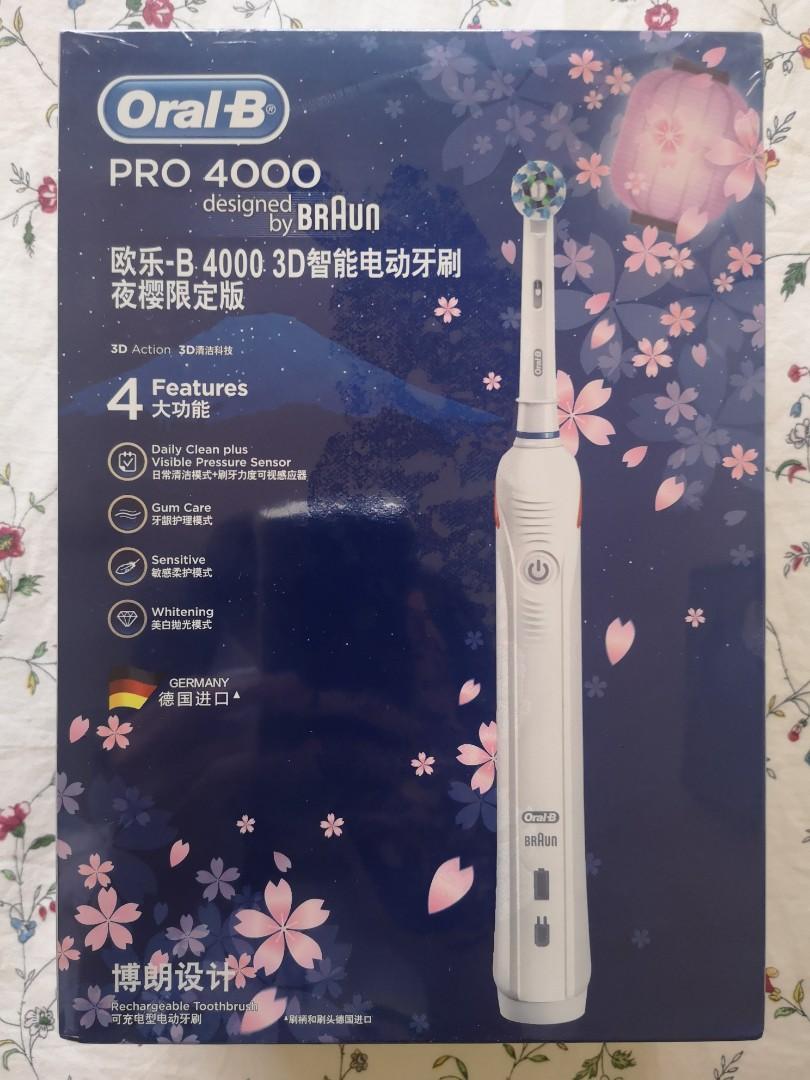 oral b pro 4000 cross action