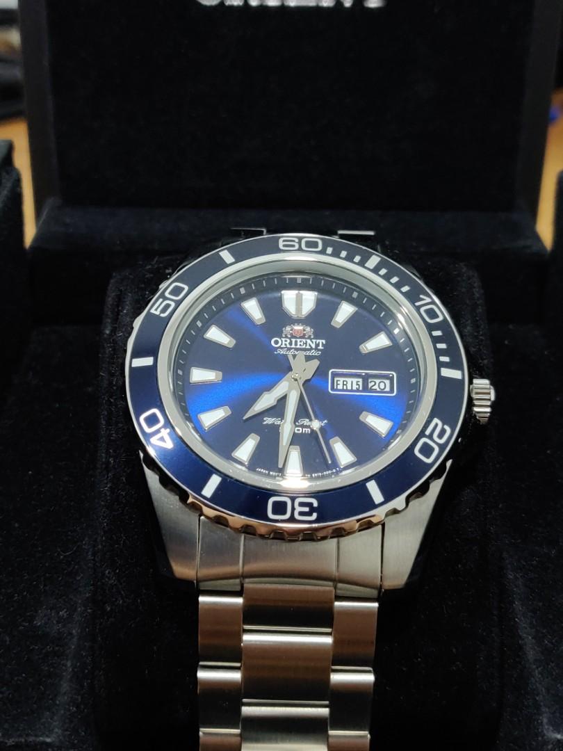 Orient mako online xl blue