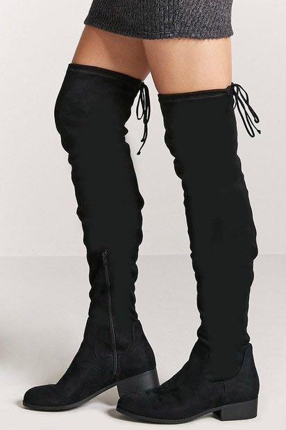 forever 21 thigh high boots