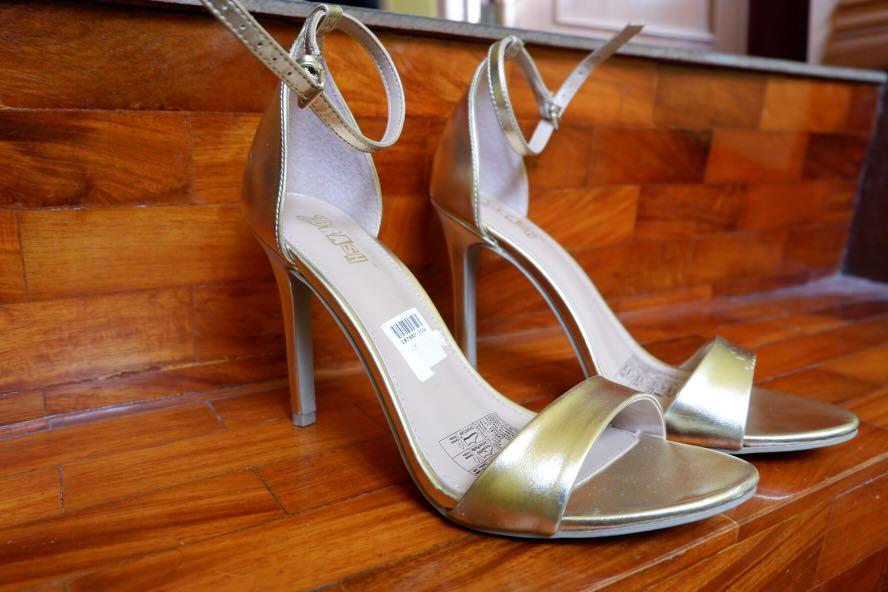 Brash gold clearance heels