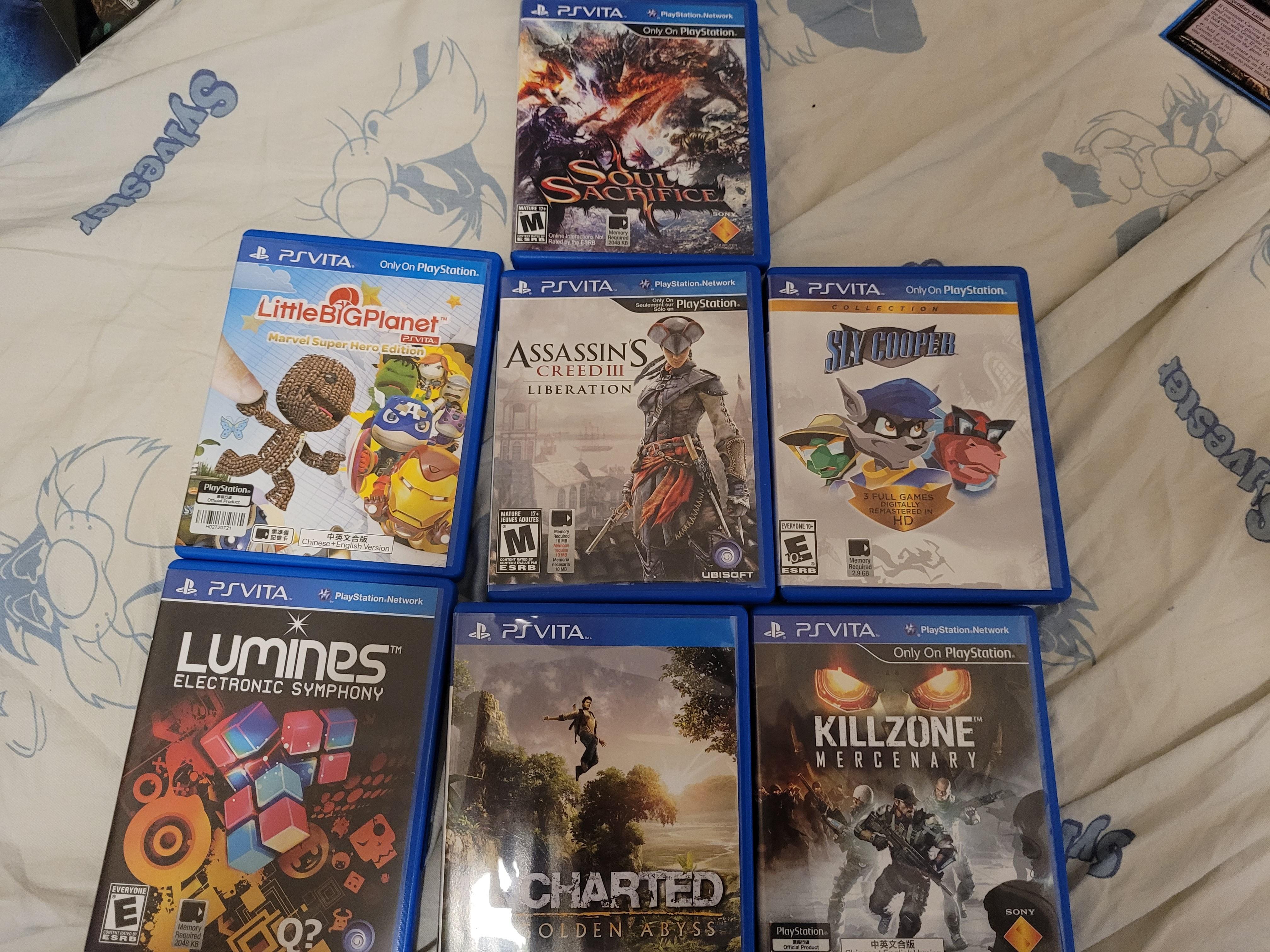 Playstation Vita Psv Games 遊戲機 遊戲機遊戲 Carousell