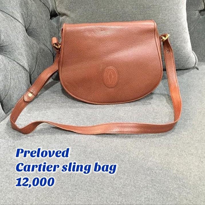 prelove cartier sling bag (Category: Luxury Bags & Wallets) located in Quezon City. Submitted by graciasluxurybag (Listing ID 1076541712, Image 1). Description: .