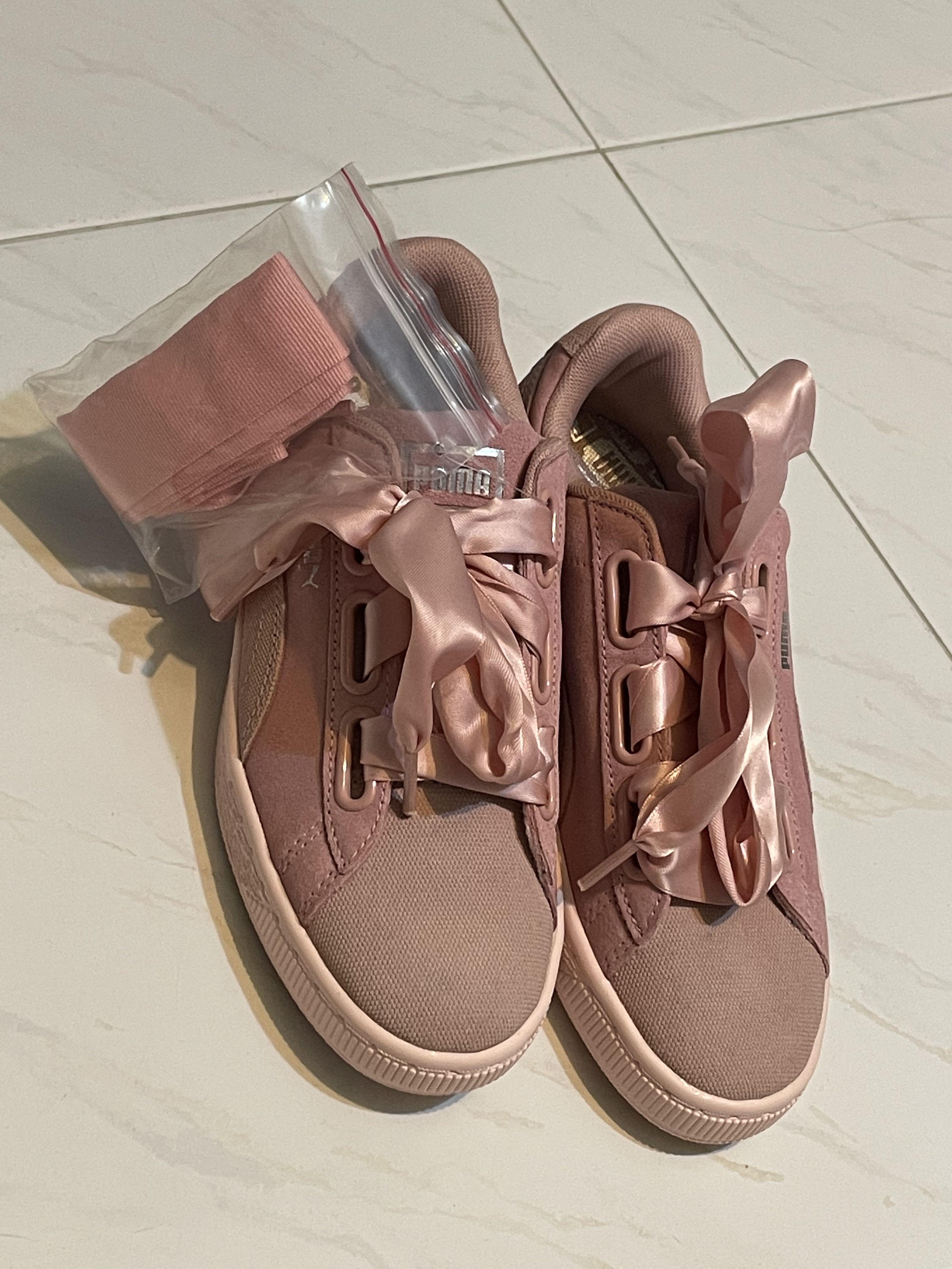 PUMA Suede Heart Pebble Women s Trainers Women s Fashion