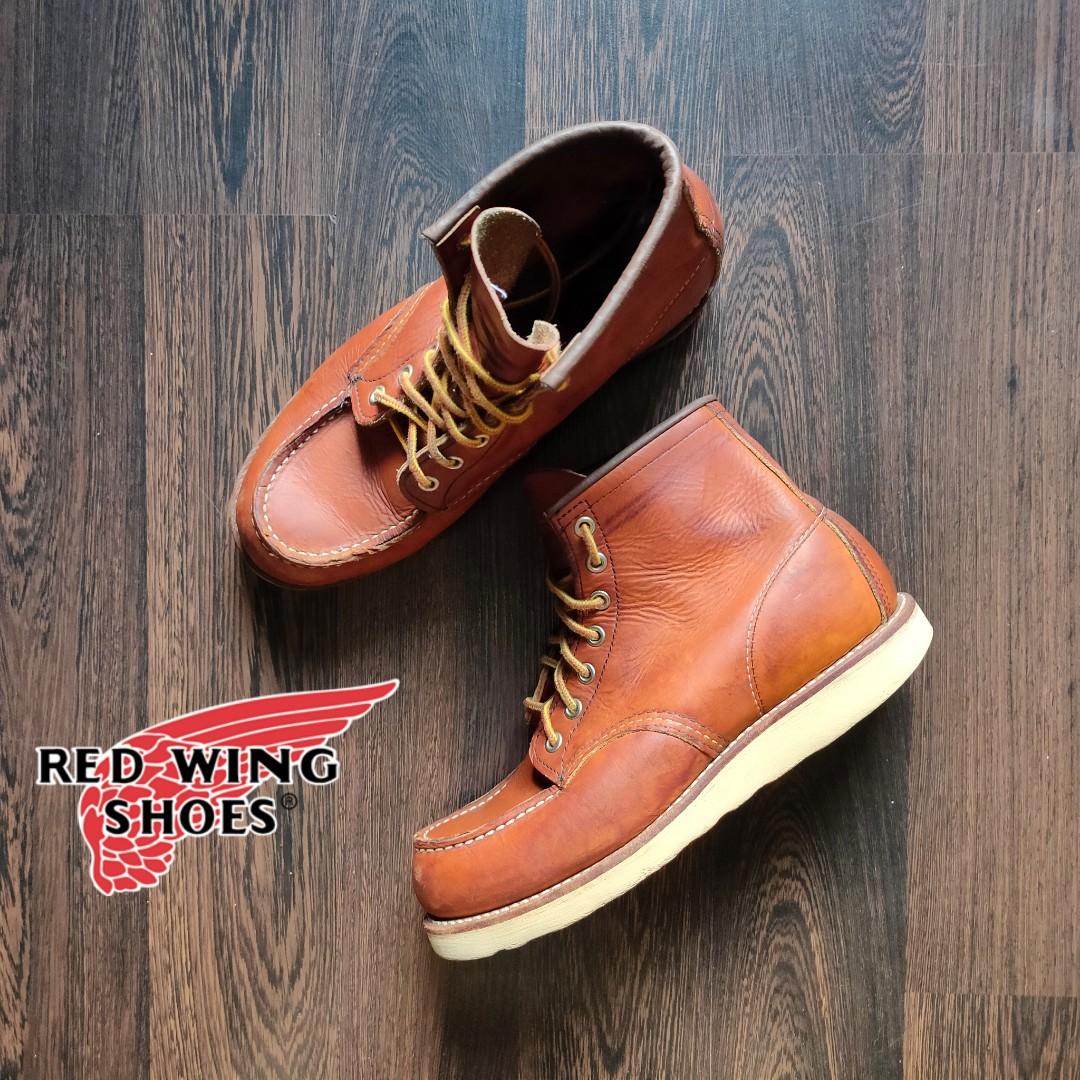 RED WING 875 Classic Moc Toe (Category: Boots) located in Cebu City. Submitted by denimholic (Listing ID 277462372, Image 1). Description: Authentic Preloved Red Wing 875 UK 6 / US 7 D Mens heeldrag Very good condition.