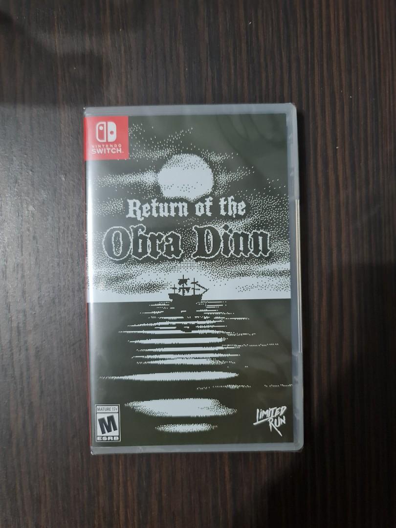 Return of the Obra Dinn (Switch) Limited Run Games, Video Gaming, Video Games, Nintendo on Carousell