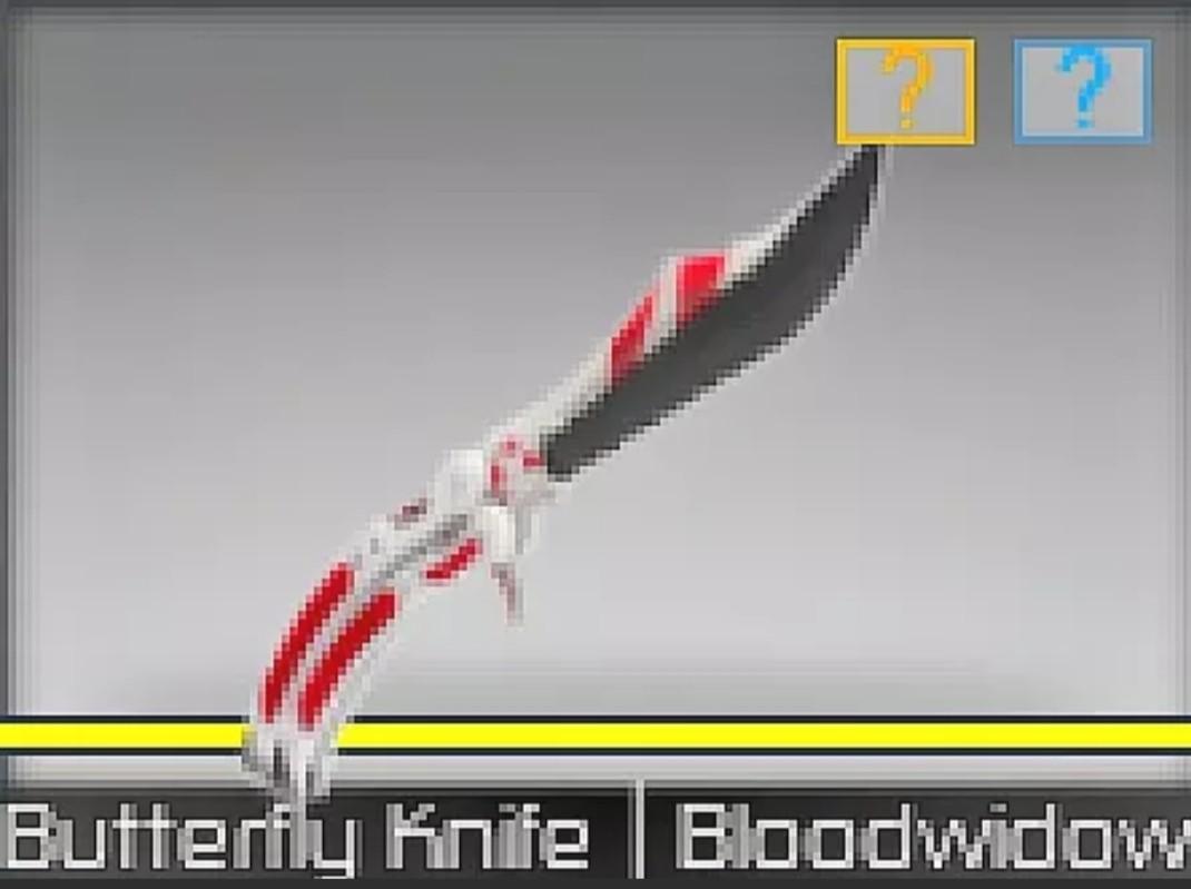 Sale Bloodwidow Butterfly Knife For Counter Blox Cb R Cb Ro Video Gaming Gaming Accessories Game Gift Cards Accounts On Carousell - roblox cb ro knife prices