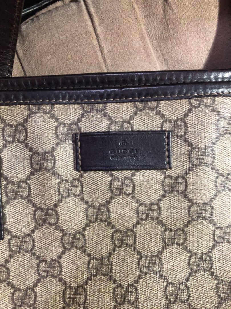 FAST BREAK SALE Authentic Gucci Large Tote Bag (Category: Luxury Bags & Wallets) located in Manila. Submitted by mylittlewardrobe88 (Listing ID 1072607222, Image 3). Description: .