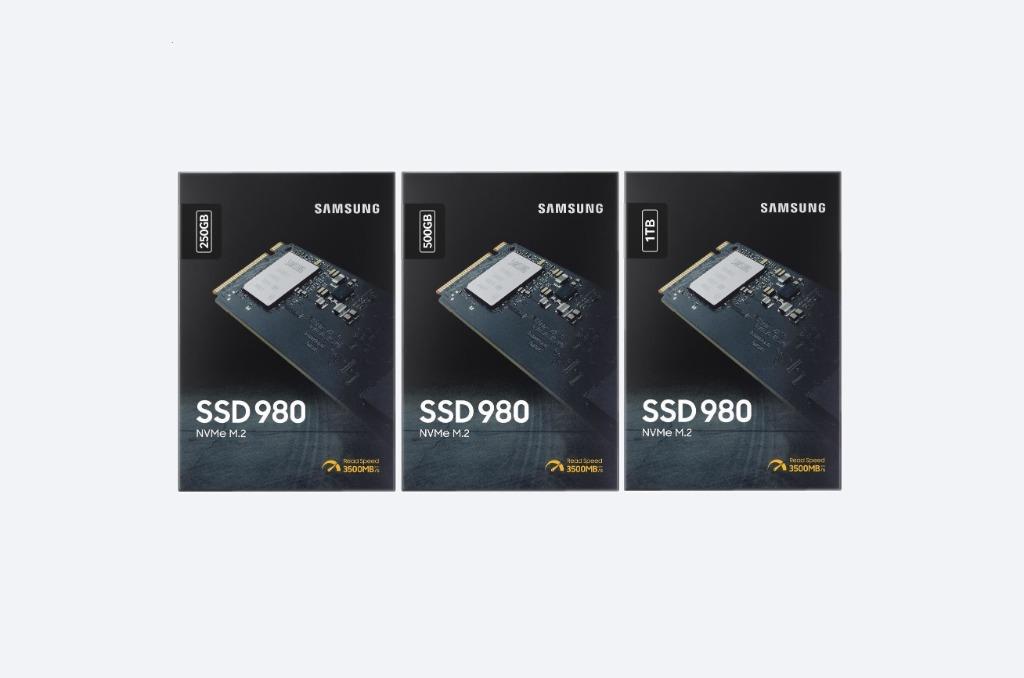 Samsung 980 SSD 1TB PCIe 3.0 NVMe M.2