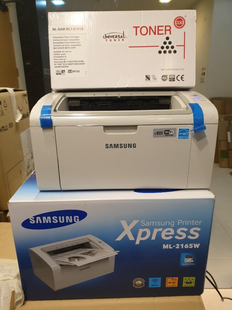 Samsung Ml 2165w Printer B W Laser Computers Tech Printers Scanners Copiers On Carousell