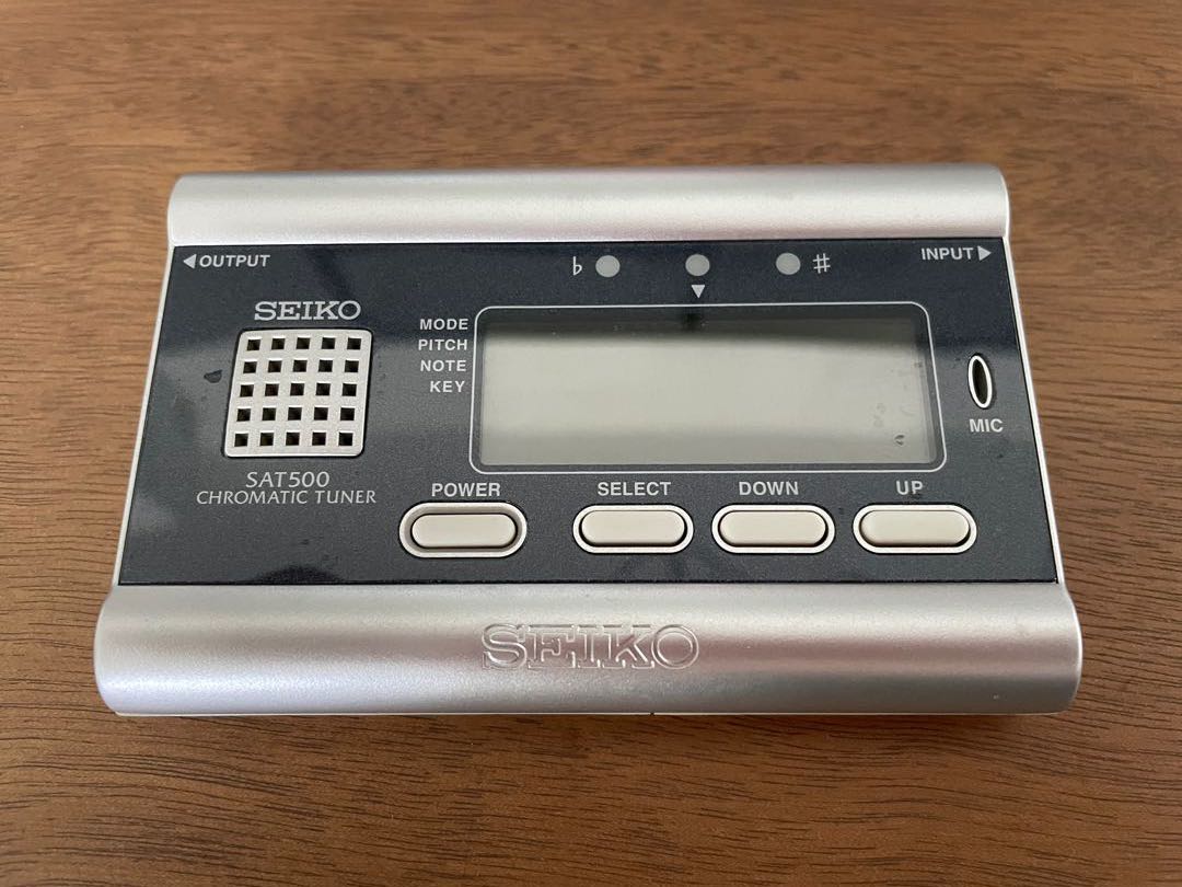 Seiko chromatic tuner SAT500, Hobbies & Toys, Music & Media, Music  Accessories on Carousell