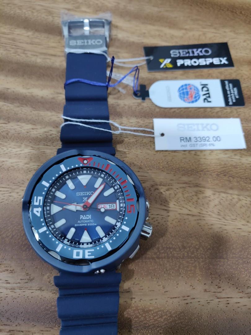 Seiko Prospex SRPA83K1 - Monster Tuna PADI, Men's Fashion, Watches &  Accessories, Watches on Carousell