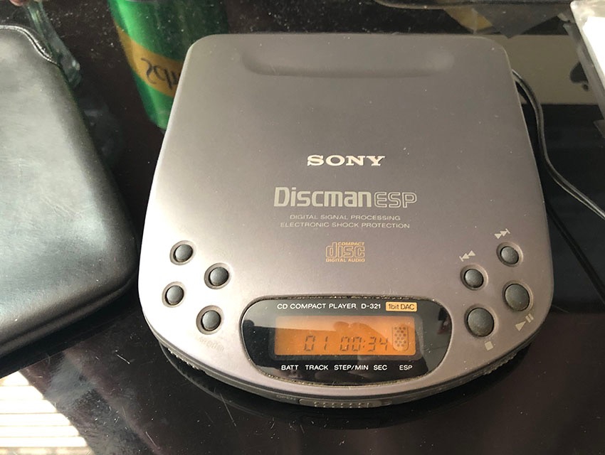 Sony D-321 DISCMAN, 興趣及遊戲, 音樂、樂器& 配件, 音樂與媒體