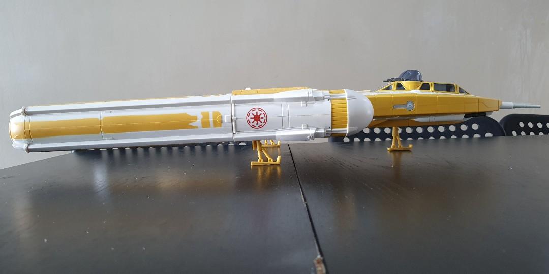 Star Wars Vehicles Y-wing Scout Bomber With Clone Trooper