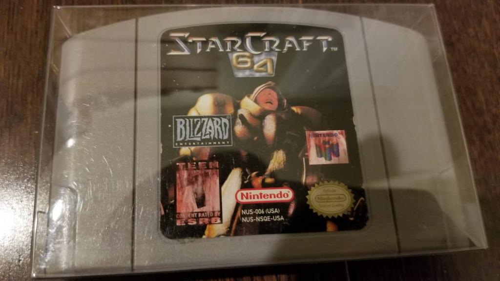 Starcraft 64 nintendo 64 sales