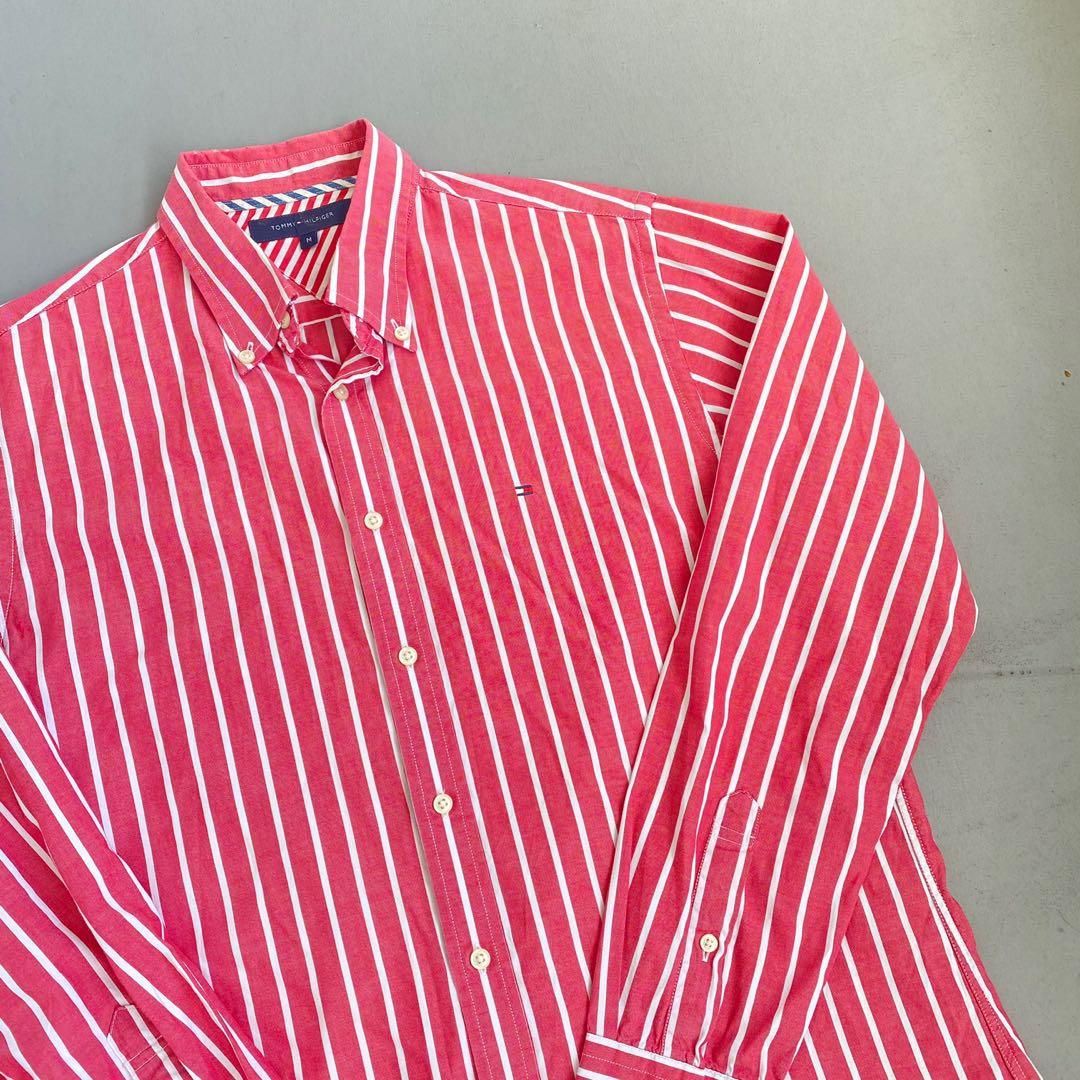 Tommy hilfiger outlet candy stripe shirt