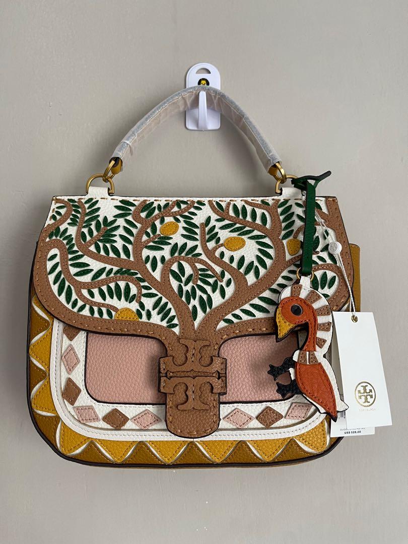 Tory burch shop mcgraw patchwork satchel