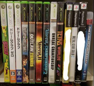 Video Games PS2, PS3, XBOX 360, XBOX original, Gamecube