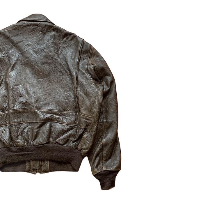 Vintage 80s/90s Schott Leather Jacket, Men's Fashion, Coats
