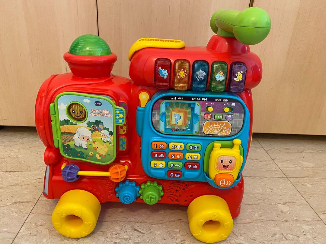 Vtech Riding Train Vtech Push and ride Alphabet train, Babies & Kids, Infant Playtime on ...