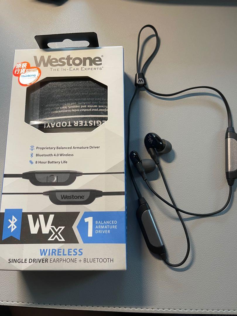 Westone wx single driver earphone with wireless bluetooth cable on sale