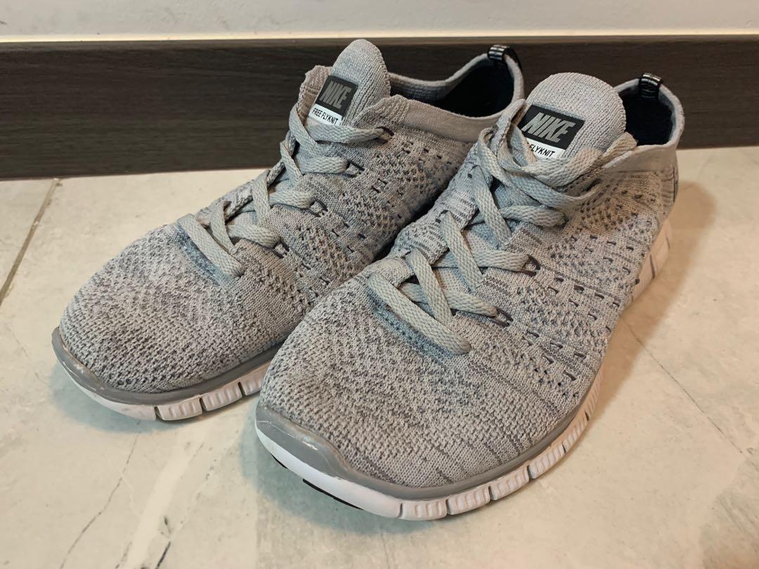 Nike free flyknit 2025 5.0 womens silver