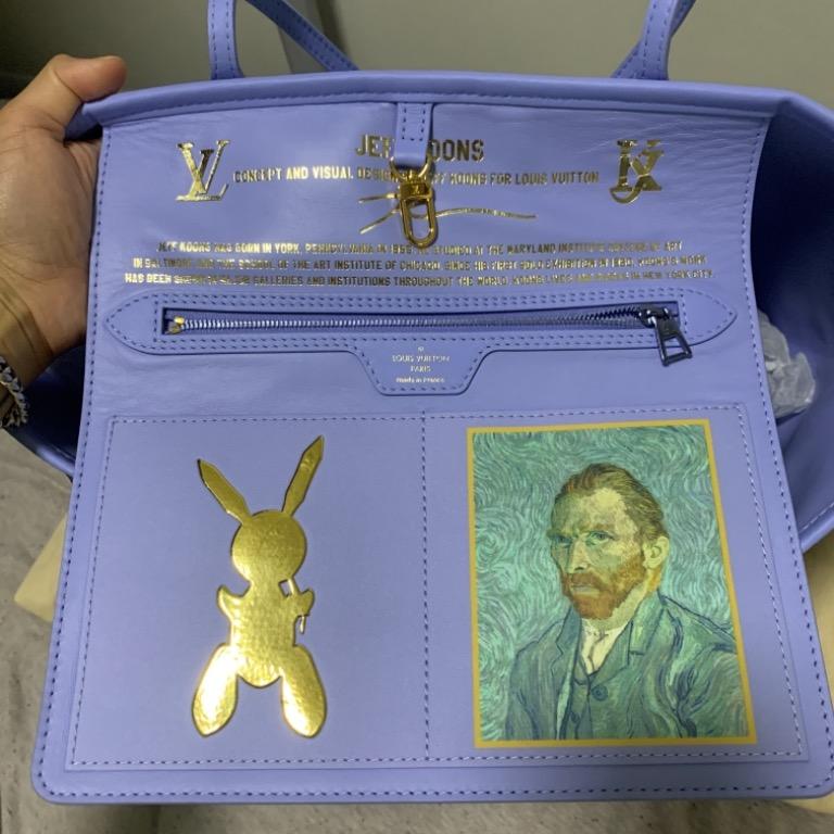 LV Neverfull x Van Gogh MASTERS x JEFF KOONS COLLECTION, Luxury, Bags &  Wallets on Carousell