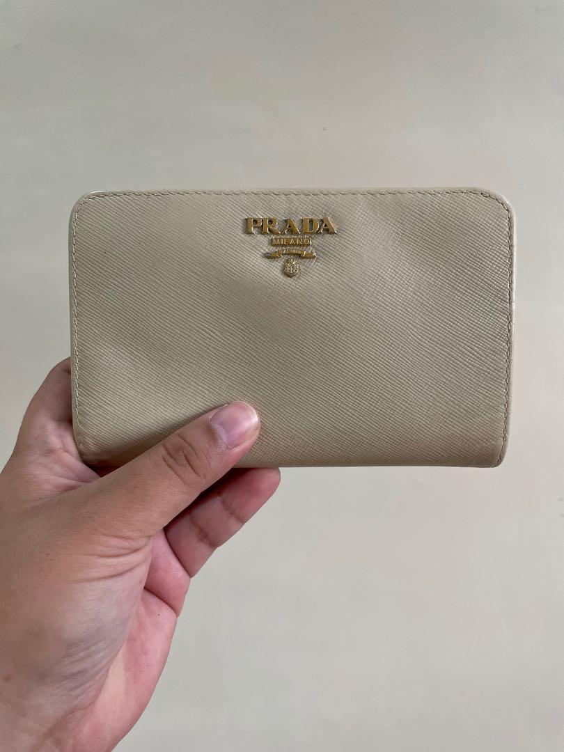 authentic prada wallet
