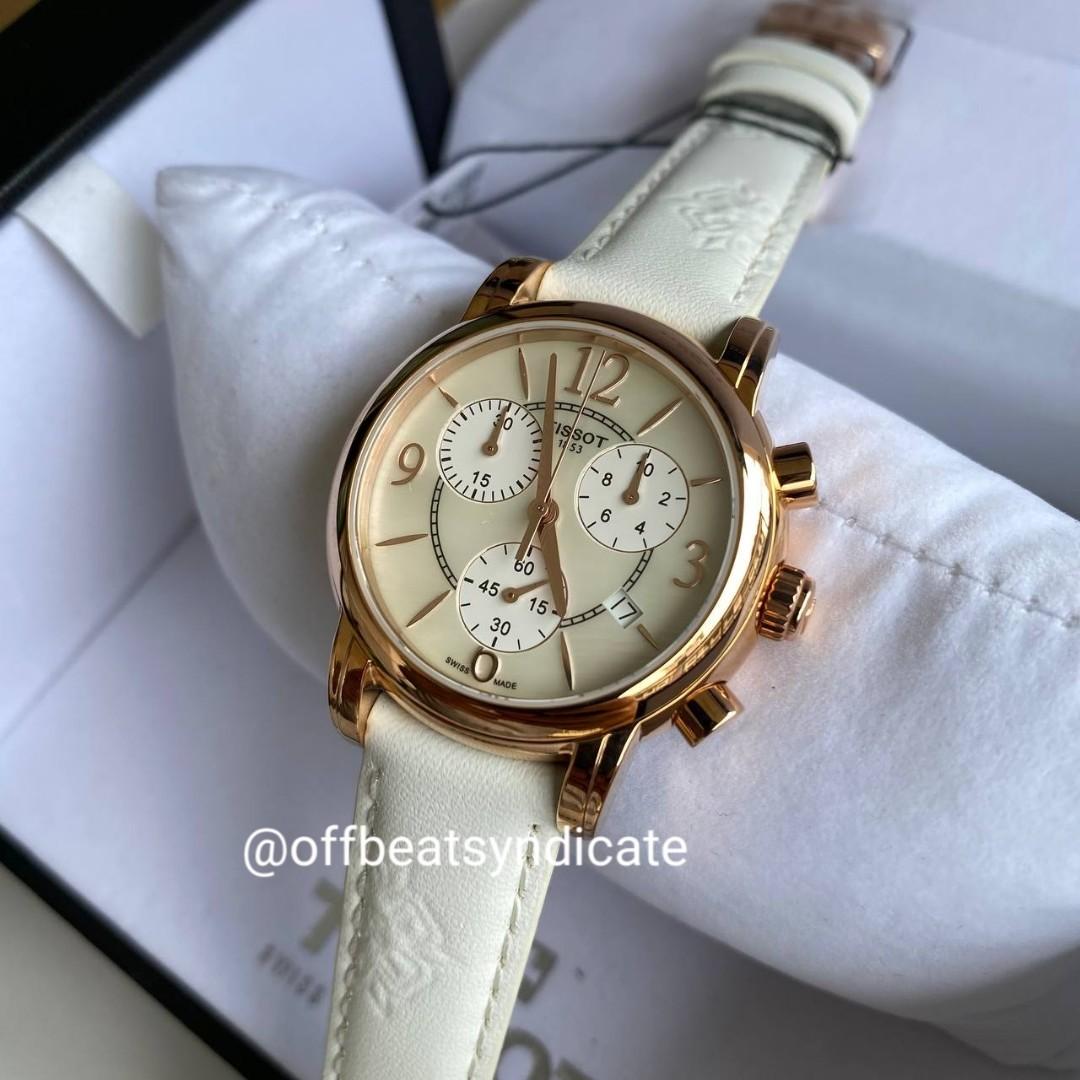 100 Original Tissot Dressport Chronograph Ladies Watch T050