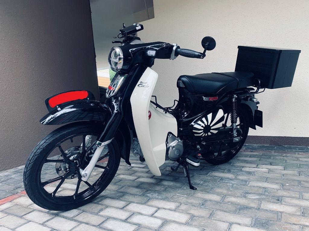 Honda super cub online long seat