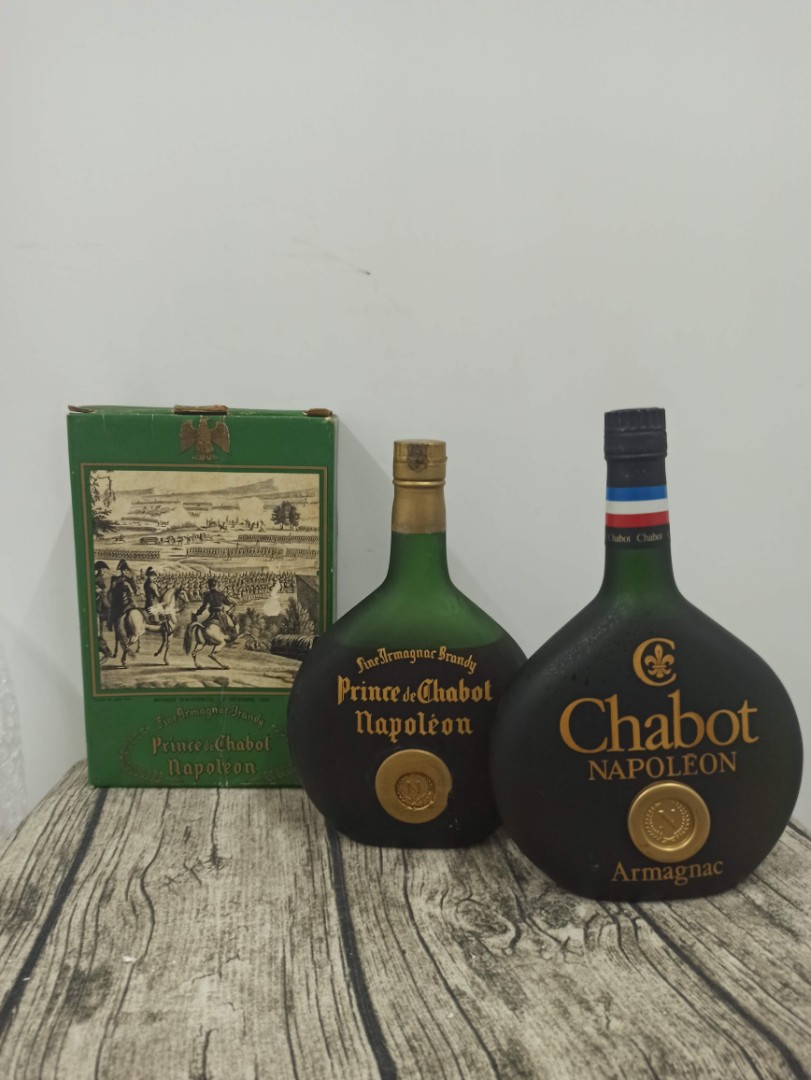 2支700ML Prince de chabot Napoleon fine armagnac & Chabot