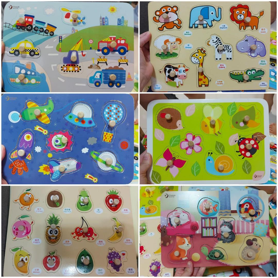 配對玩具 價錢包6個種類板塊 兒童 孕婦用品 玩具 Carousell