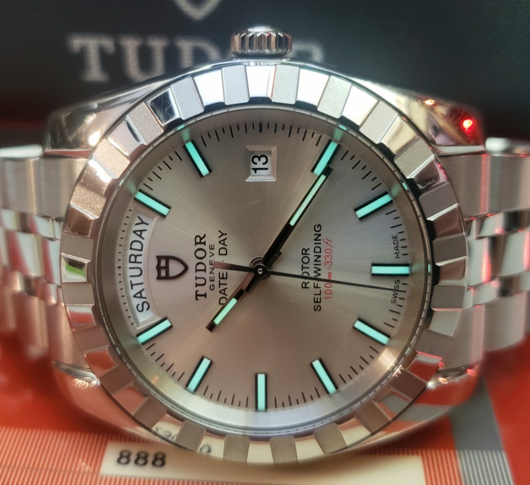 888 FULL SET TUDOR 23010 CLASSIC DATE DAY