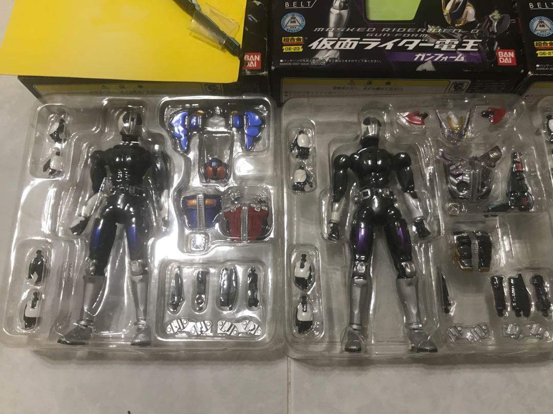已開 裝著變身 幪面超人電王 Kamen rider Den-o 4 form一set, 興趣及遊戲, 玩具 & 遊戲類 - Carousell