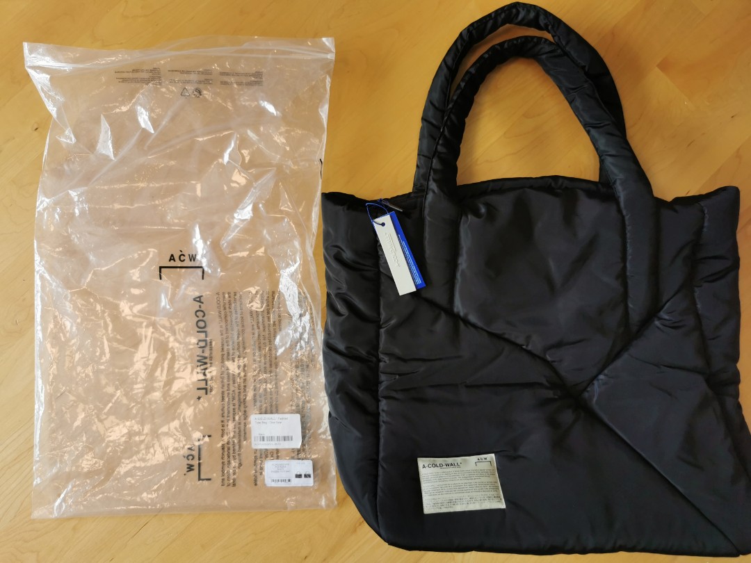 Acw a cold wall padded tote bag cdg off white Supreme wtaps