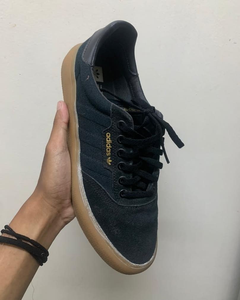 Adidas 3mc black gum sole sale
