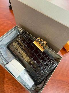 Alexander McQueen 4 Ring Clutch