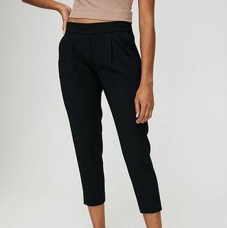 ARITZIA BABATON COHEN PANTS BLACK SIZE 0