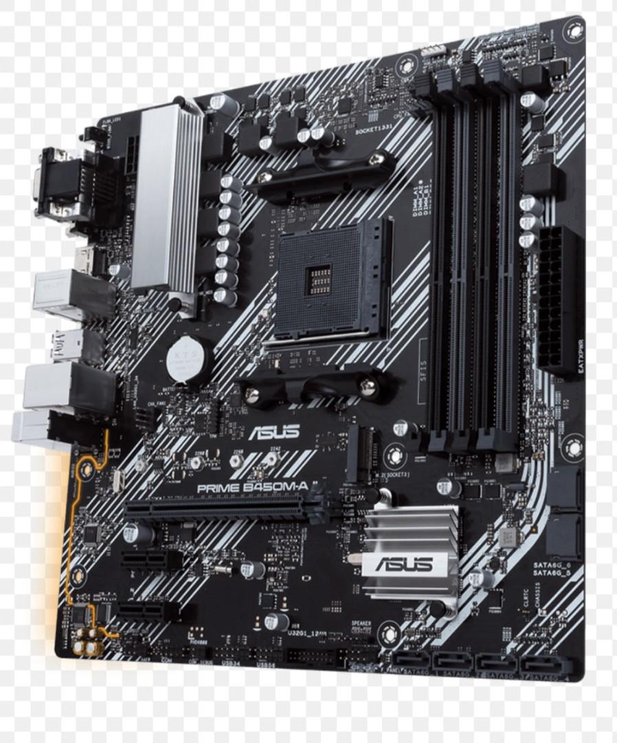 Asus prime B450m-a11 (Category: Computer Parts) located in Quezon City. Submitted by monasa (Listing ID 1076823830, Image 2). Description: brand new asus prime b450m-a11 (1 year warranty).