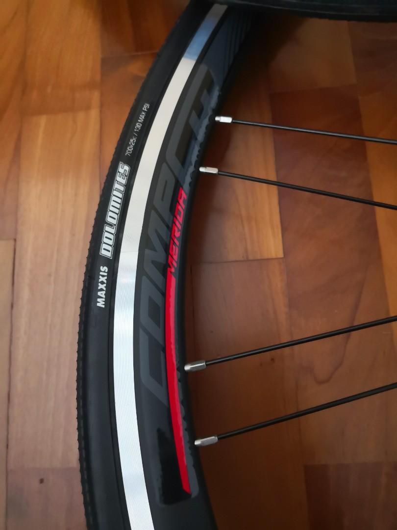 Authentic Merida Comp 30 CW rim brake wheelset