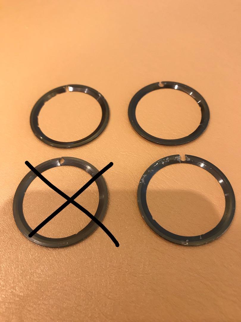 Rolex Bezel (Category: Accessories) located in Singapore. Submitted by hy0108 (Listing ID 1069223228, Image 2). Description: Selling cheap, whole batch $180, slightly defective but usable. Suitable for 16610 or 16800. First come first serve. No reserve. .