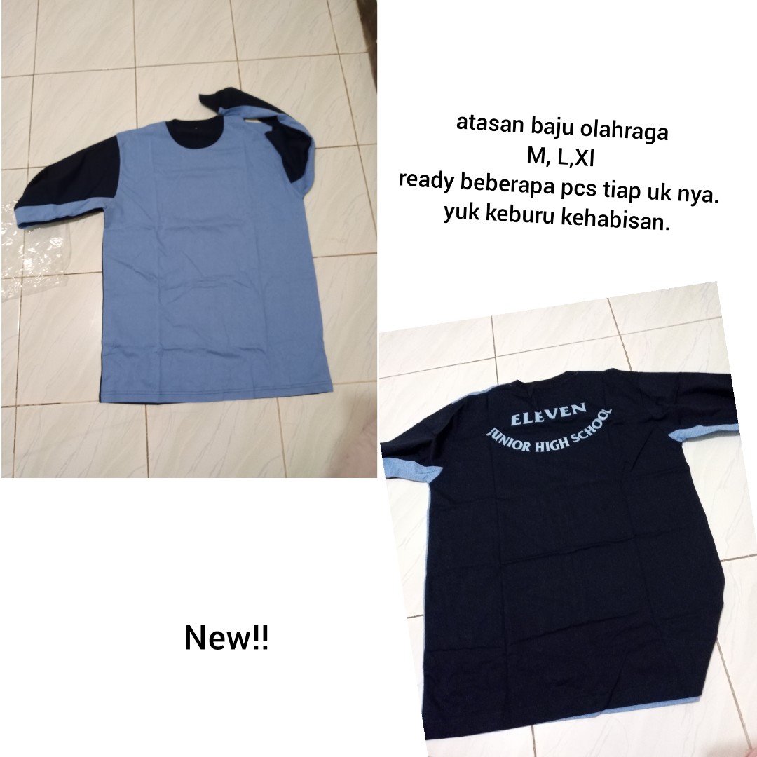 Baju Olahraga Sekolah Olah Raga Baju Olahraga Di Carousell