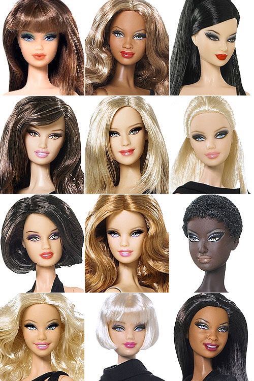 Barbie collector basics model collection black label mattel